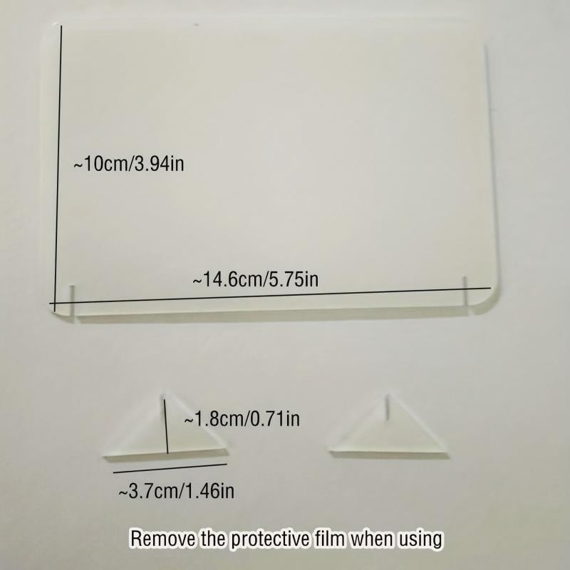 Mini Transparent Acrylic Erasable Doodle Board