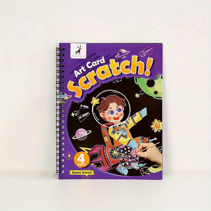 DIY Scratch Book Set for Kids - Unlock Creative Potential