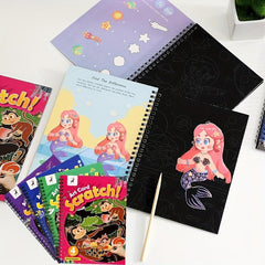 DIY Scratch Book Set for Kids - Unlock Creative Potential