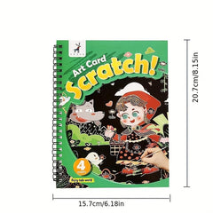 DIY Scratch Book Set for Kids - Unlock Creative Potential