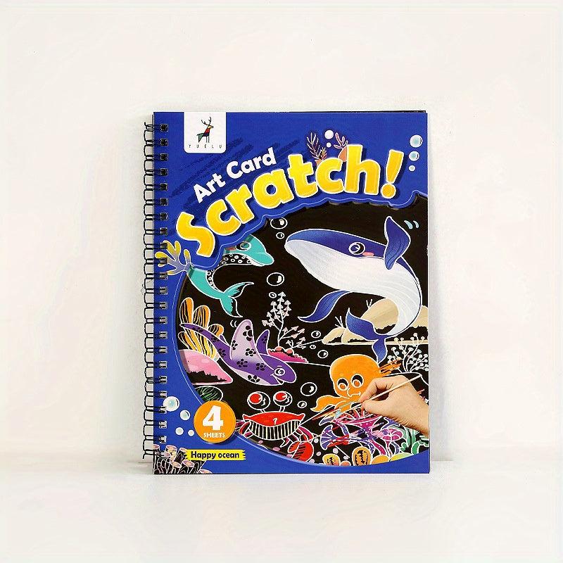 DIY Scratch Book Set for Kids - Unlock Creative Potential