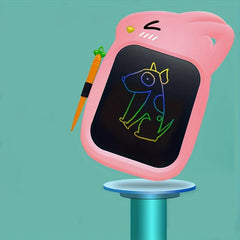 Colorful LCD Writing Tablet 21.59cm - Reusable Drawing Pad for Kids