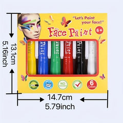 Luminous Face Painting Crayons Party Halloween Christmas Body Makeup Props