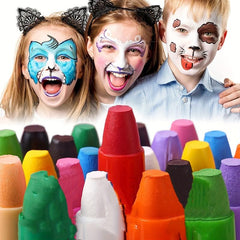 Luminous Face Painting Crayons Party Halloween Christmas Body Makeup Props