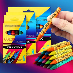DIY Graffiti Crayon Set 24 Colors Creative Pastels Coloring Crayons