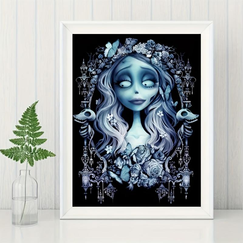 Ghost Bride Diamond Painting Kit - 5D DIY Mosaic Painting