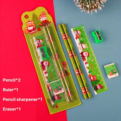 5pcs Christmas Cartoon Painting Tools Set