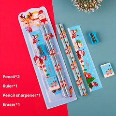 5pcs Christmas Cartoon Painting Tools Set