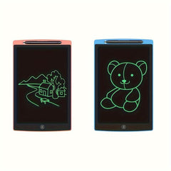 LCD Writing Tablet 8.5 Inch, Doodle Draw Write Colorful Screen Home School