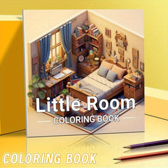 22pcs Pocket Room Coloring Book Halloween Thanksgiving Christmas Holiday Party