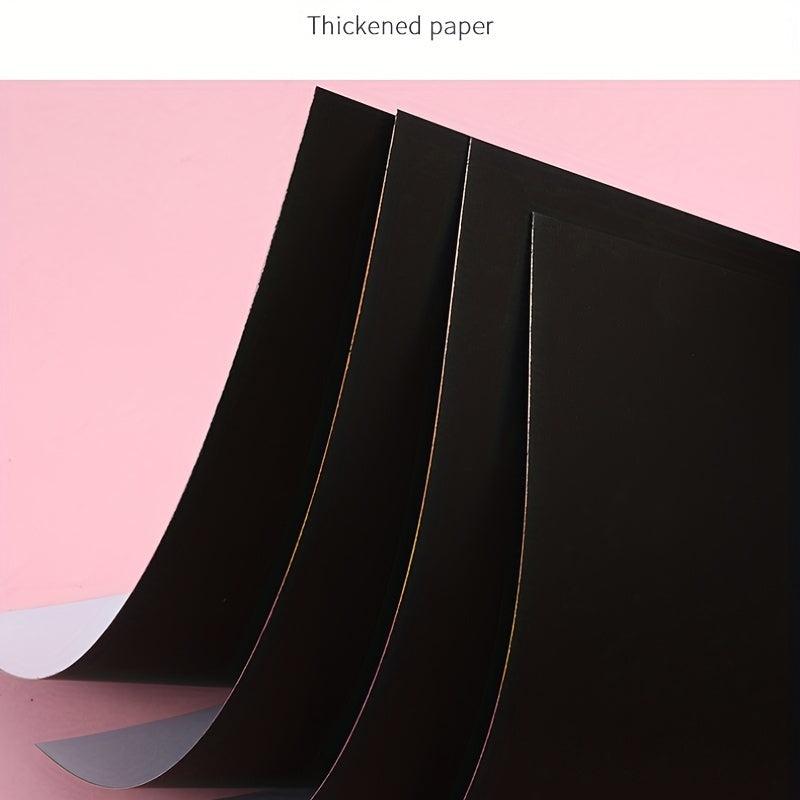 10pcs Colorful Scraping Painting Paper for Children's DIY