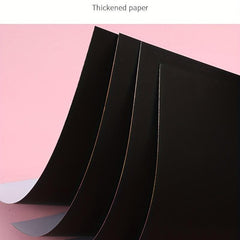 10pcs Colorful Scraping Painting Paper for Children's DIY