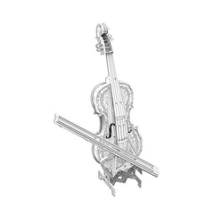 DIY 3D Puzzle Doodle Guitar Violin Painting Set with 10 Colorful Pens