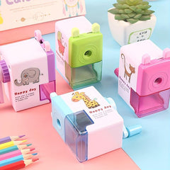 Cartoon Pencil Sharpener Manual Automatic Pencil Sharpener