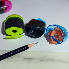 Pencil Lip Balm Pen Sharpener 4-Color Choice Mini Convenient Carry