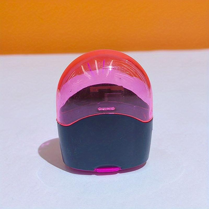 Pencil Lip Balm Pen Sharpener 4-Color Choice Mini Convenient Carry
