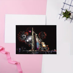4pcs Rainbow Scratch Art Paper for Kids and Adults