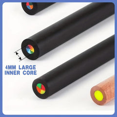 8pcs Rainbow Pencils 7 Colors For Students School Artists