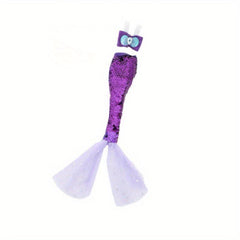Mini Princess Doll Swimsuit Set Mermaid Top And Skirt Accessories