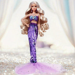 Mini Princess Doll Swimsuit Set Mermaid Top And Skirt Accessories