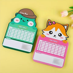 4pcs Cartoon Erasable Drawing Board Double sided Writing Graffiti Board