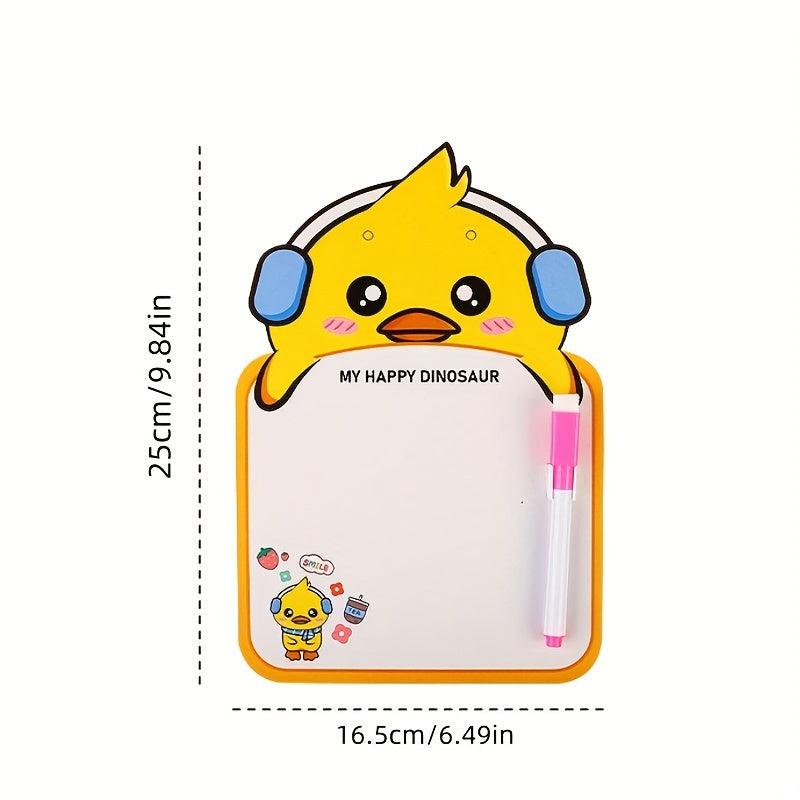 4pcs Cartoon Erasable Drawing Board Double sided Writing Graffiti Board