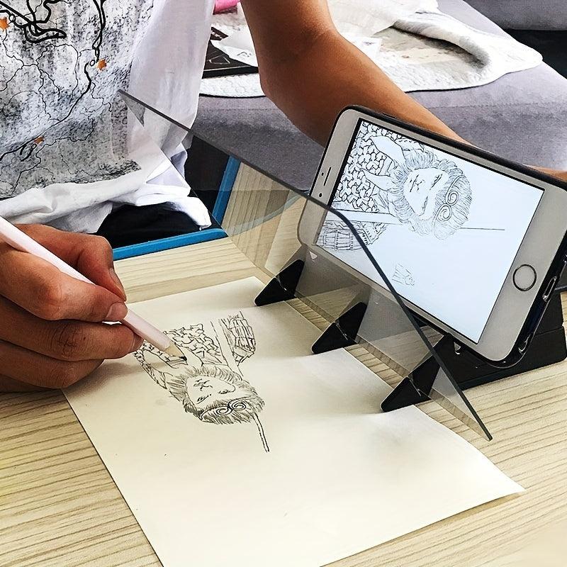 Optical Drawing Board Portable Sketching Tool Projection Copying Board