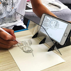 Optical Drawing Board Portable Sketching Tool Projection Copying Board
