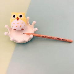 Cartoon Owl Pencil Sharpener for Art Students