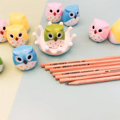 Cartoon Owl Pencil Sharpener for Art Students