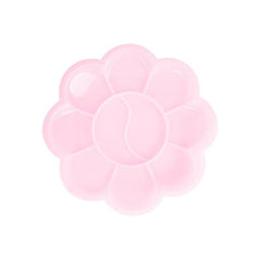 Plastic Painting Palettes Watercolor Gouache Plum Blossom Art Palettes