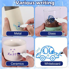 32pcs Kids Magic Watercolor Pen 12 Colors Floating Magic Pen With Mirror