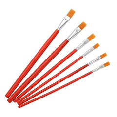 6pcs Nylon Brushes Set Painting Acrylic Student Art Drawing Brushes