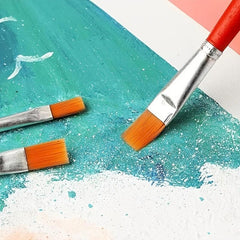 6pcs Nylon Brushes Set Painting Acrylic Student Art Drawing Brushes