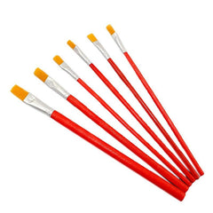 6pcs Nylon Brushes Set Painting Acrylic Student Art Drawing Brushes