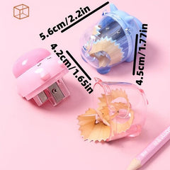 Compact Double Hole Pencil Sharpener