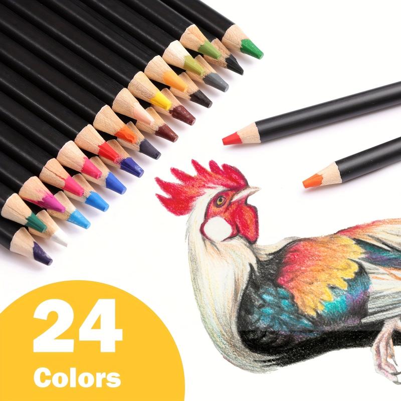 24-Color Watercolor Pencils Set for Art Supplies