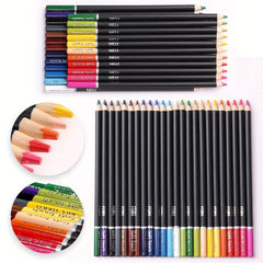 24-Color Watercolor Pencils Set for Art Supplies