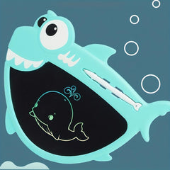 LCD Screen Drawing Board Kids Shark Graffiti Painting Toy