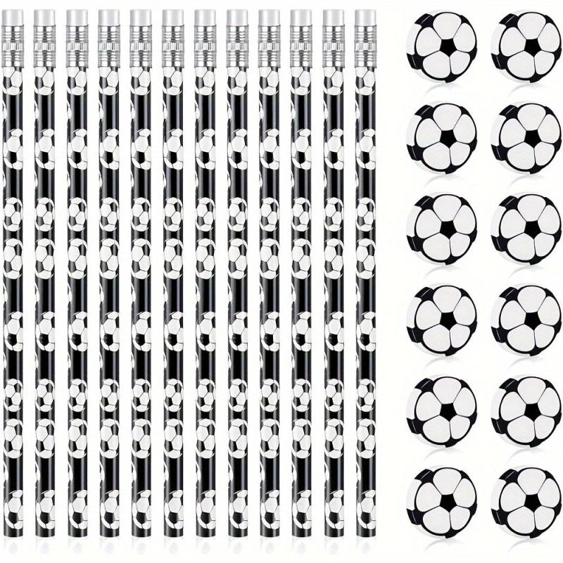 50pcs Football Pencils for School Sports Stationery Party Supplies