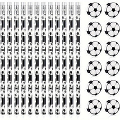 50pcs Football Pencils for School Sports Stationery Party Supplies