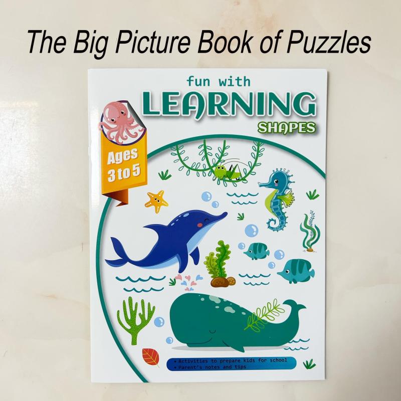 32 Page Puzzle Picture Book for Kids