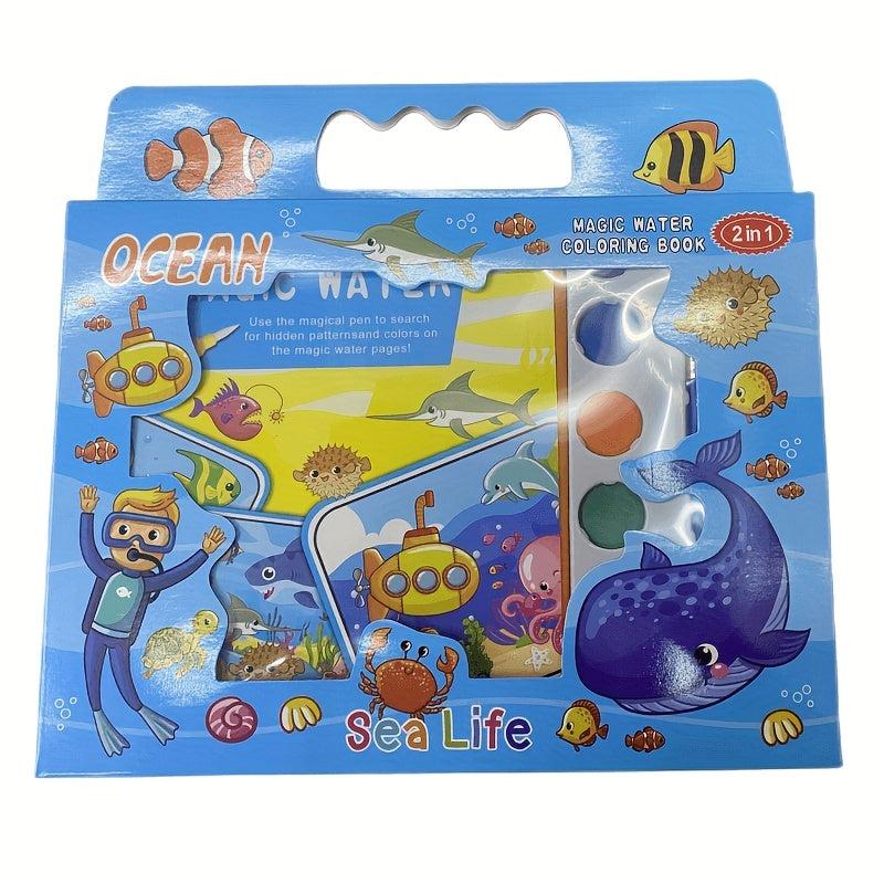 Magical Water Painting Book Pigment Graffiti Book