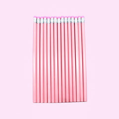 30pcs Macaron Triangle Pencil Sketch Drawing Brush School Supplies
