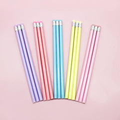 30pcs Macaron Triangle Pencil Sketch Drawing Brush School Supplies