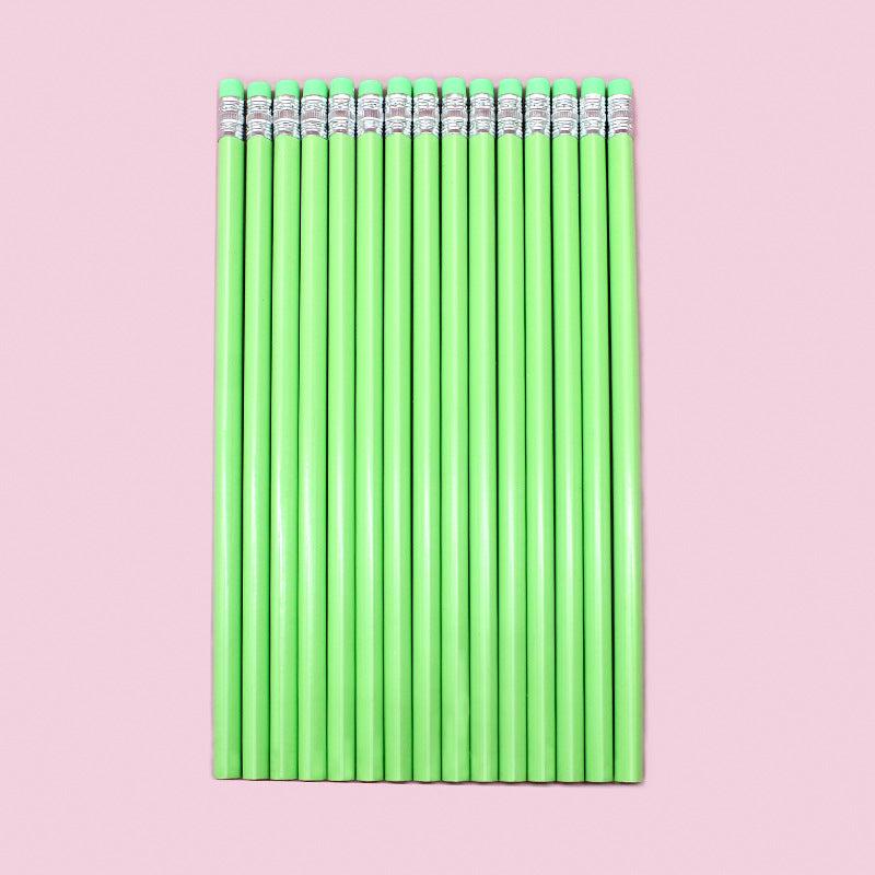 30pcs Macaron Triangle Pencil Sketch Drawing Brush School Supplies
