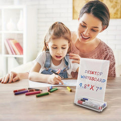 Acrylic Dry Erase Board 9.8 Desktop Memo Board