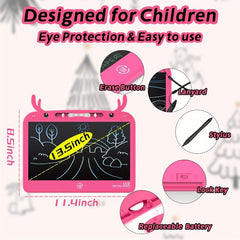 LCD Writing Tablet 34x29 cm Erasable Toy Doodle Drawing Board
