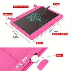 LCD Writing Tablet 34x29 cm Erasable Toy Doodle Drawing Board