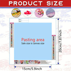 5D DIY Diamond Painting Kit - Handcraft Art for Home Wall Decor